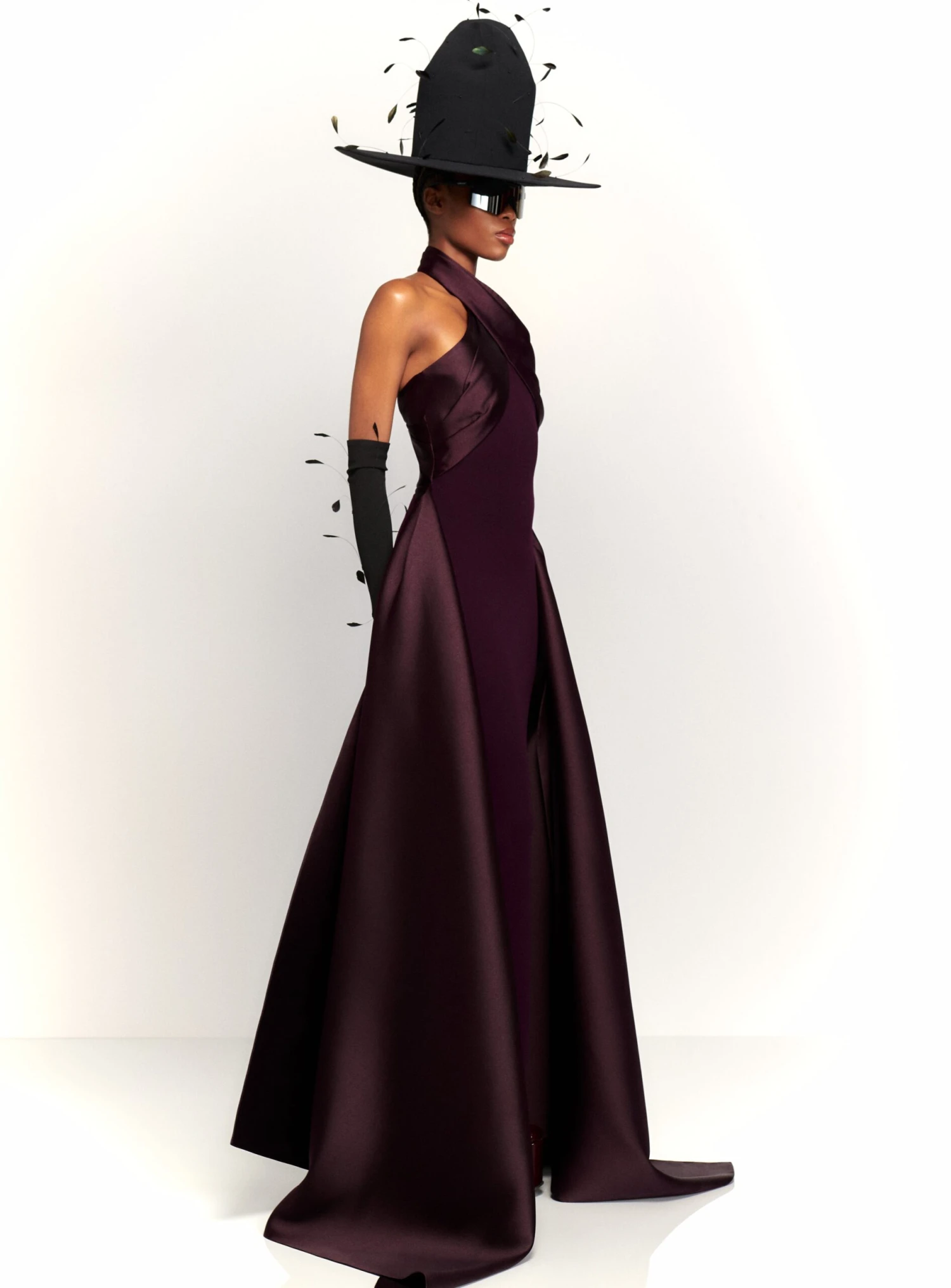 The Rumi Maxi Dress In Plum 5 The Rumi Maxi Dress In Plum - Image 3