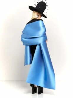 The Lyana Maxi Dress In Black And Bluebell -Solace Dress Shop 230309 SolaceLondon RS23 07 286 R1