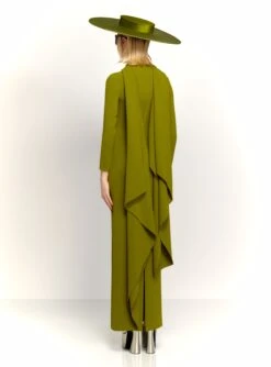 The Luisa Maxi Dress In Sweet Pea Green -Solace Dress Shop 230309 SolaceLondon RS23 08 070 R1