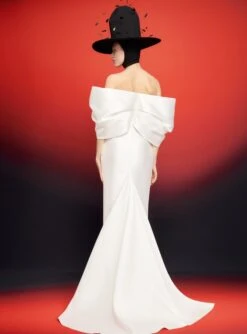 The Delphina Maxi Dress In Cream -Solace Dress Shop 230309 SolaceLondon RS23 13 124 R1