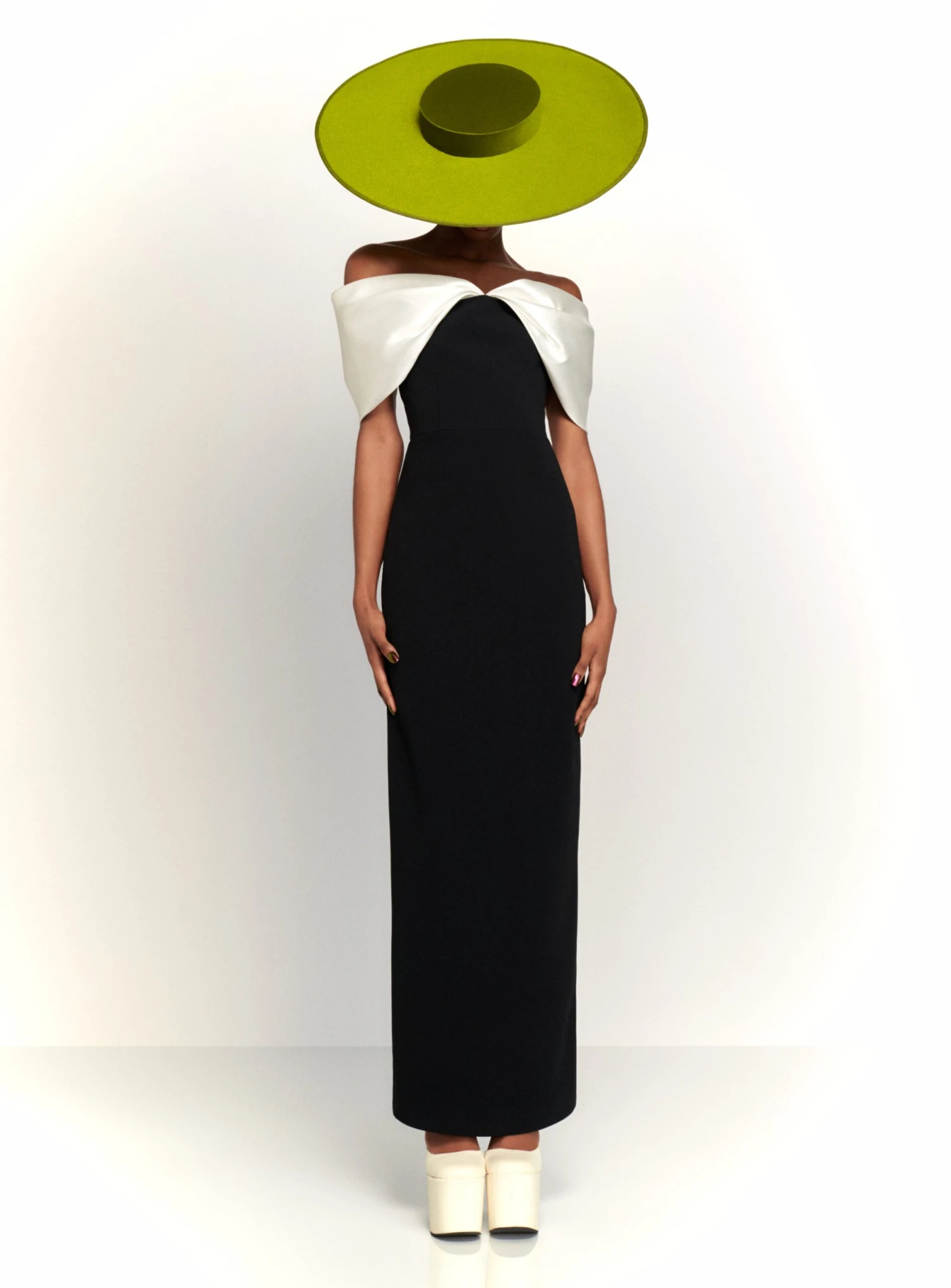 The Dakota Maxi Dress In Cream & Black 4 The Dakota Maxi Dress In Cream & Black - Image 2