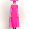 The Grace Maxi Dress In Hot Pink