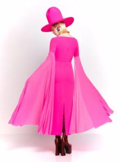 The Grace Maxi Dress In Hot Pink -Solace Dress Shop 230309 SolaceLondon RS23 31 161 R1