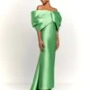 The Delphina Maxi Dress In Pistachio -Solace Dress Shop 230309 SolaceLondon RS23 32 034 R1