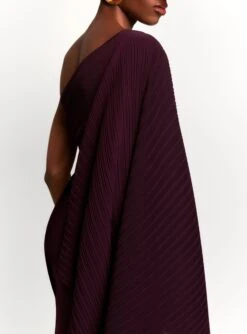 The Lillia Maxi Dress In Plum -Solace Dress Shop 230309 SolaceLondon RS23 34 165 R1