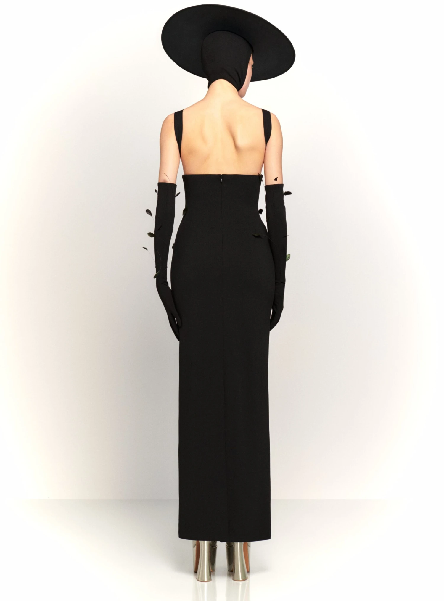 The Joni Maxi Dress In Black 6 The Joni Maxi Dress In Black - Image 4
