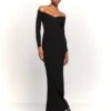 The Tara Maxi Dress In Black -Solace Dress Shop 230309 SolaceLondon RS23 37 025 R1