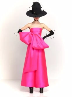 The Thea Trousers In Hot Pink