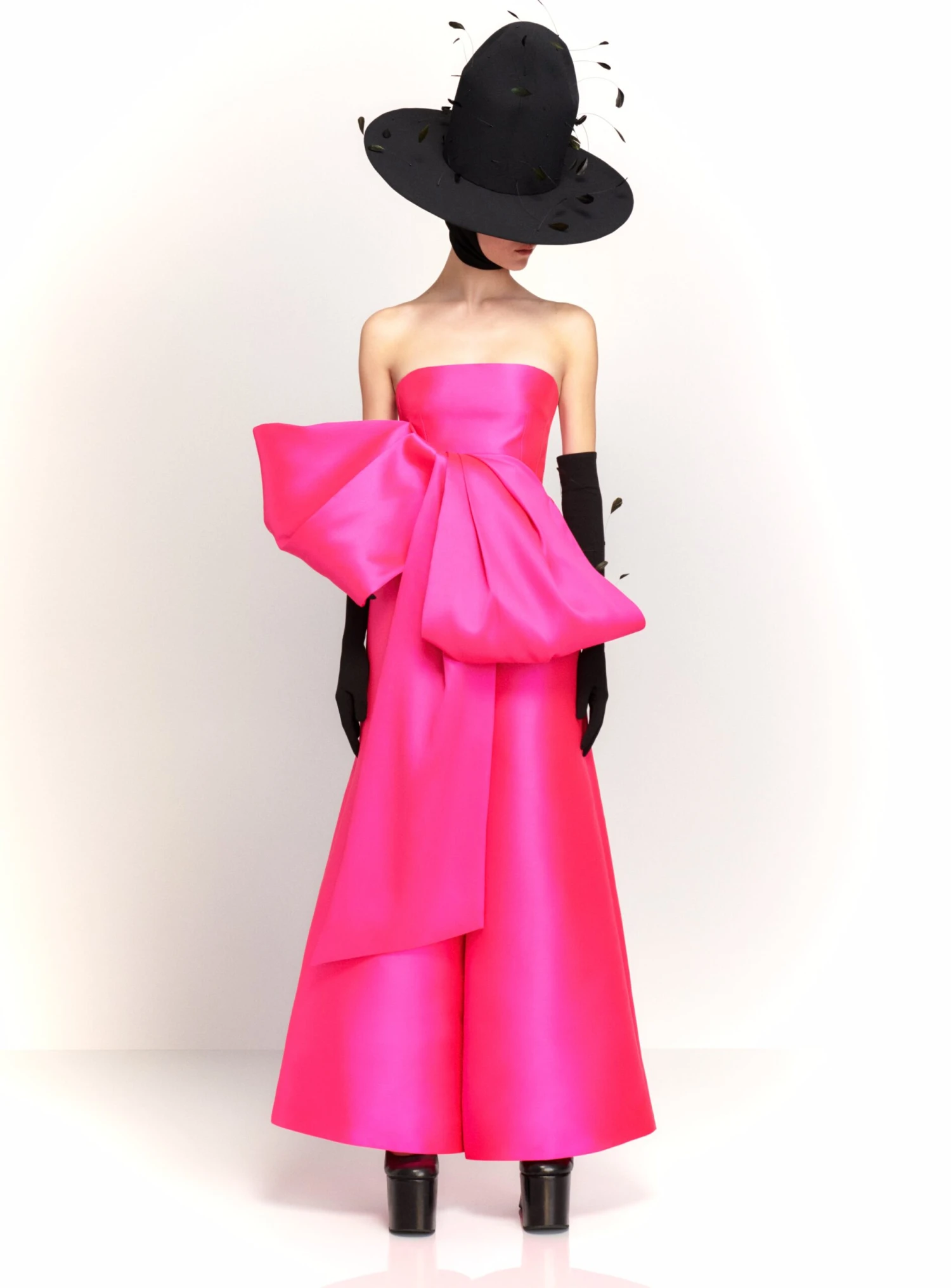 The Nadina Top In Hot Pink 5 The Nadina Top In Hot Pink - Image 3