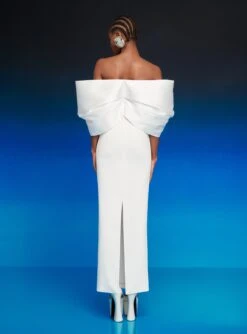 The Filippa Maxi Dress In Cream -Solace Dress Shop 230309 SolaceLondon RS23 49 129 R1