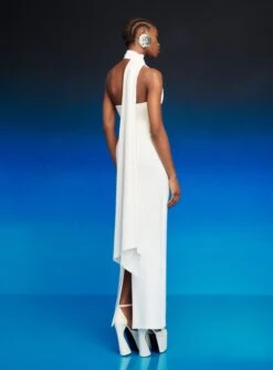 The Demi Maxi Dress In Cream -Solace Dress Shop 230309 SolaceLondon RS23 50 128 R1