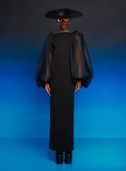 The Karla Maxi Dress In Black 8 The Karla Maxi Dress In Black -Solace Dress Shop 230309 SolaceLondon RS23 53 039 R1