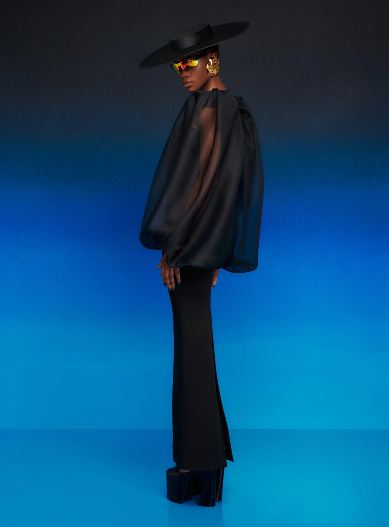 The Karla Maxi Dress In Black 6 The Karla Maxi Dress In Black - Image 4