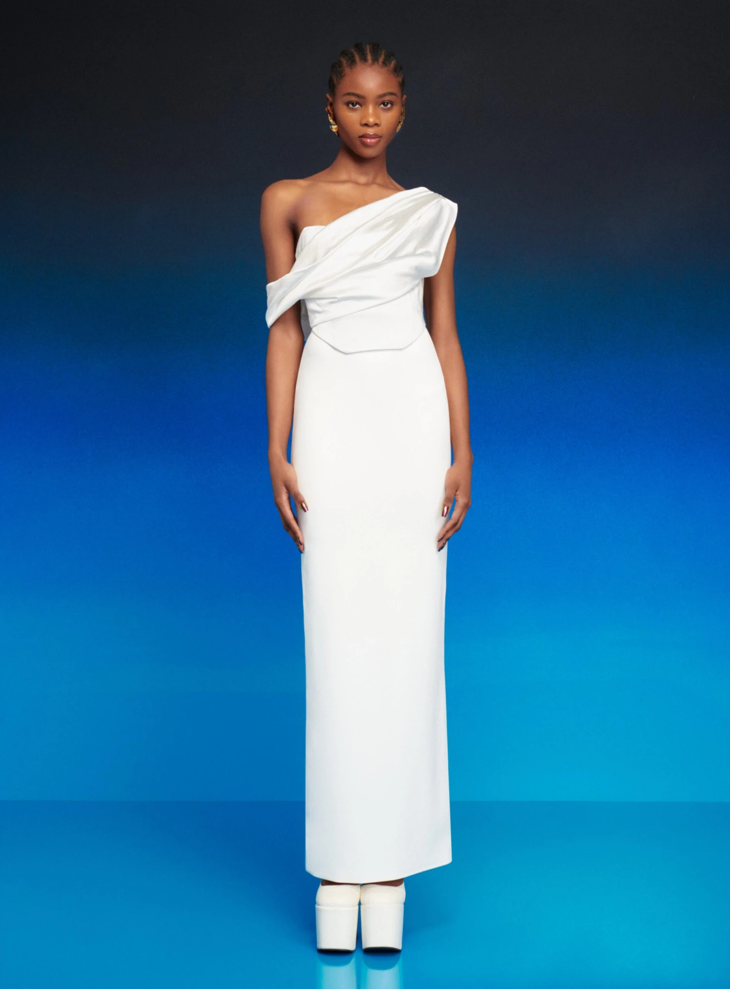 The Kara Dress In Cream 3 The Kara Dress In Cream