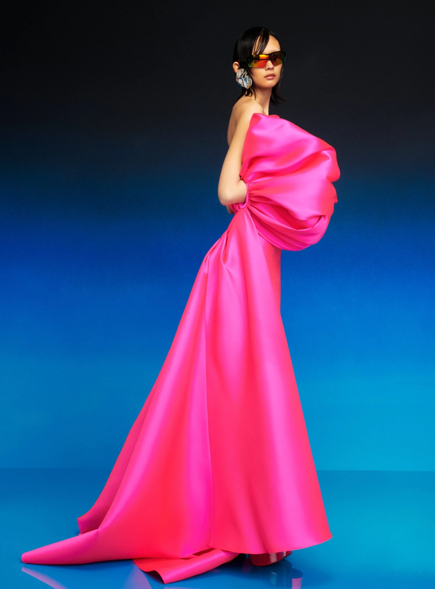 The Lea Maxi Dress In Hot Pink 4 The Lea Maxi Dress In Hot Pink - Image 2