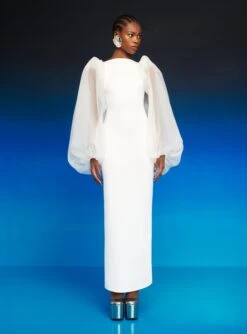 The Karla Maxi Dress In Cream