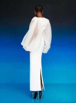 The Karla Maxi Dress In Cream -Solace Dress Shop 230309 SolaceLondon RS23 61 173 R1