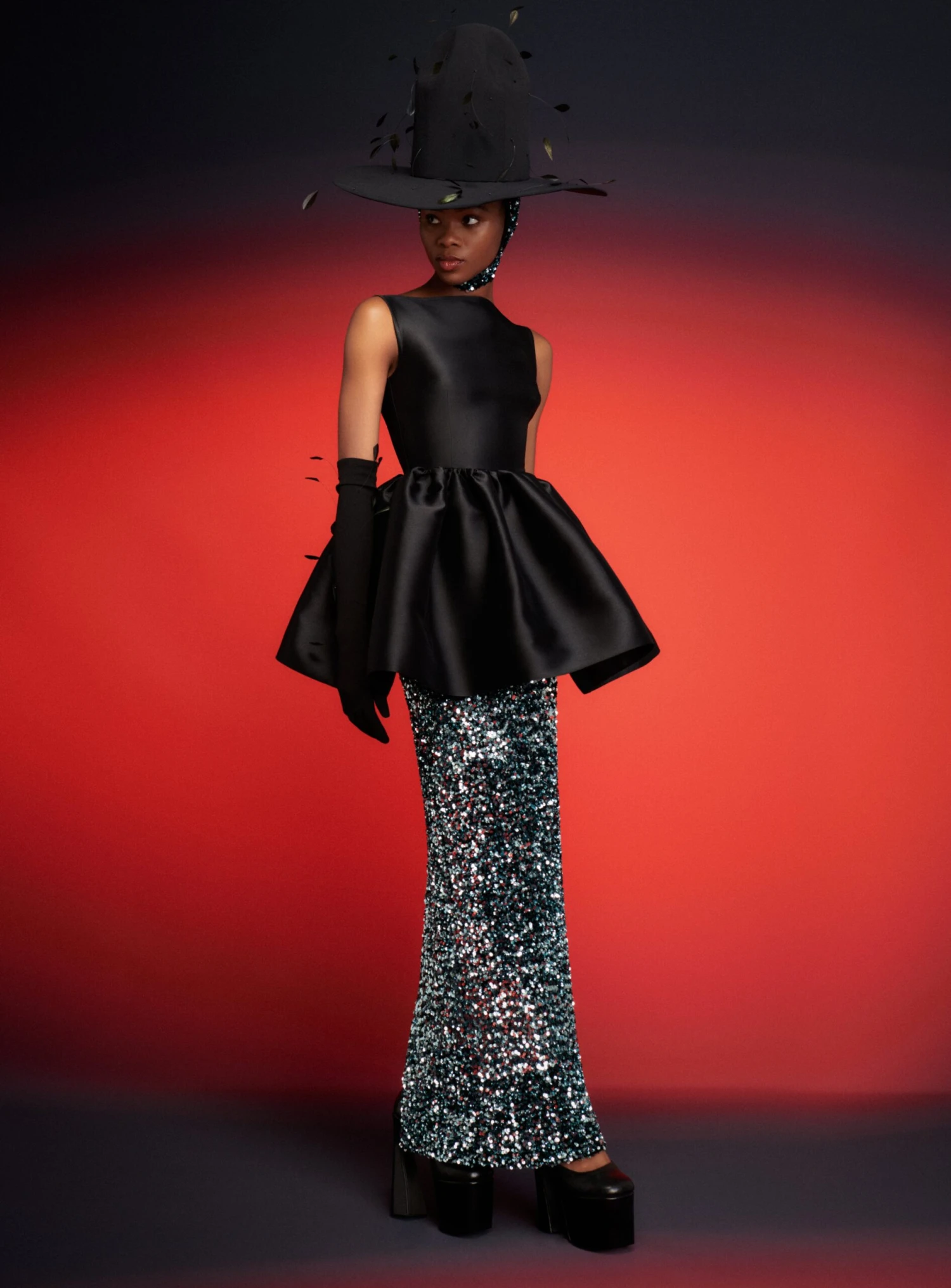 The Tumie Skirt In Sequin 3 The Tumie Skirt In Sequin