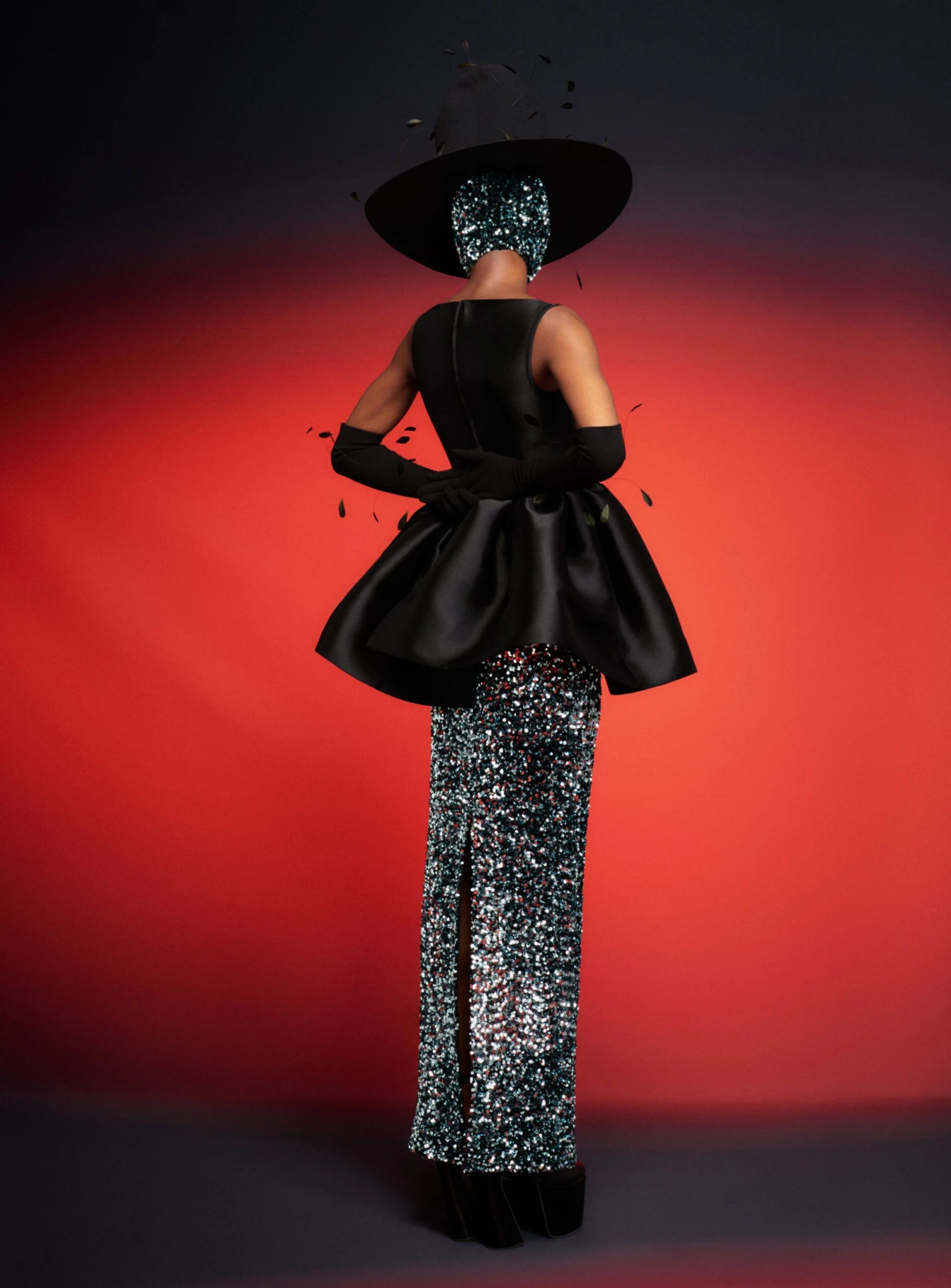 The Tumie Skirt In Sequin 4 The Tumie Skirt In Sequin - Image 2