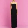 The Anderson Maxi Dress In Black -Solace Dress Shop 25 OS44025 ANDERSON MAXI DRESS BLACK 005 R1