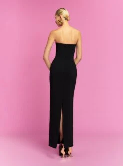The Anderson Maxi Dress In Black -Solace Dress Shop 25 OS44025 ANDERSON MAXI DRESS BLACK 096 R1
