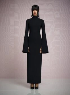 The Josefine Maxi Dress In Black