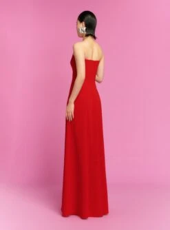 The Helena Maxi Dress In Red -Solace Dress Shop 27 OS44021 HELENA MAXI DRESS RED 131 R1