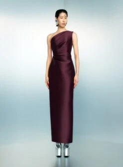 The Kira Maxi Dress In Raisin -Solace Dress Shop 28 OS37025 KIRA MAXI DRESS RAISIN 006 R1