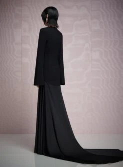 The Claudine Maxi Dress In Black -Solace Dress Shop 28 OS46056 CLAUDINE MAXI DRESS BLACK 0034 Rework