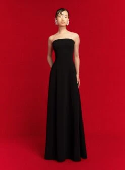 The Helena Maxi Dress In Black