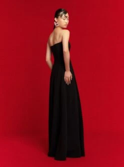 The Helena Maxi Dress In Black -Solace Dress Shop 2 OS44021 HELENA MAXI DRESS BLACK 070 R1
