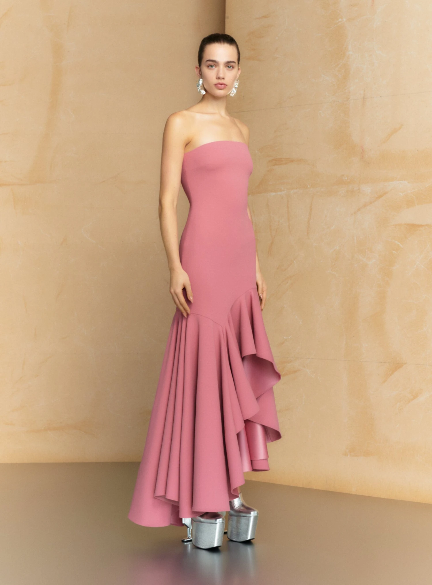 The Hani Maxi Dress In Peony Pink 4 The Hani Maxi Dress In Peony Pink - Image 2