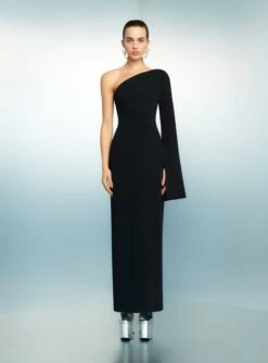 The Alina Maxi Dress In Black