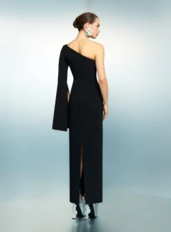 The Alina Maxi Dress In Black -Solace Dress Shop 31 OS45029 ALINA MAXI DRESS BLACK 049 R1