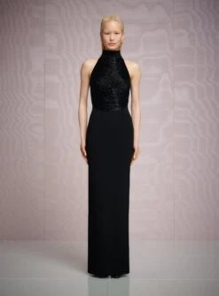 The Portia Maxi Dress In Black