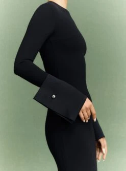 The Chloe Maxi Dress In Black 8 The Chloe Maxi Dress In Black -Solace Dress Shop 32 OS43026 CHLOE MAXI DRESS BLACK 063 R1