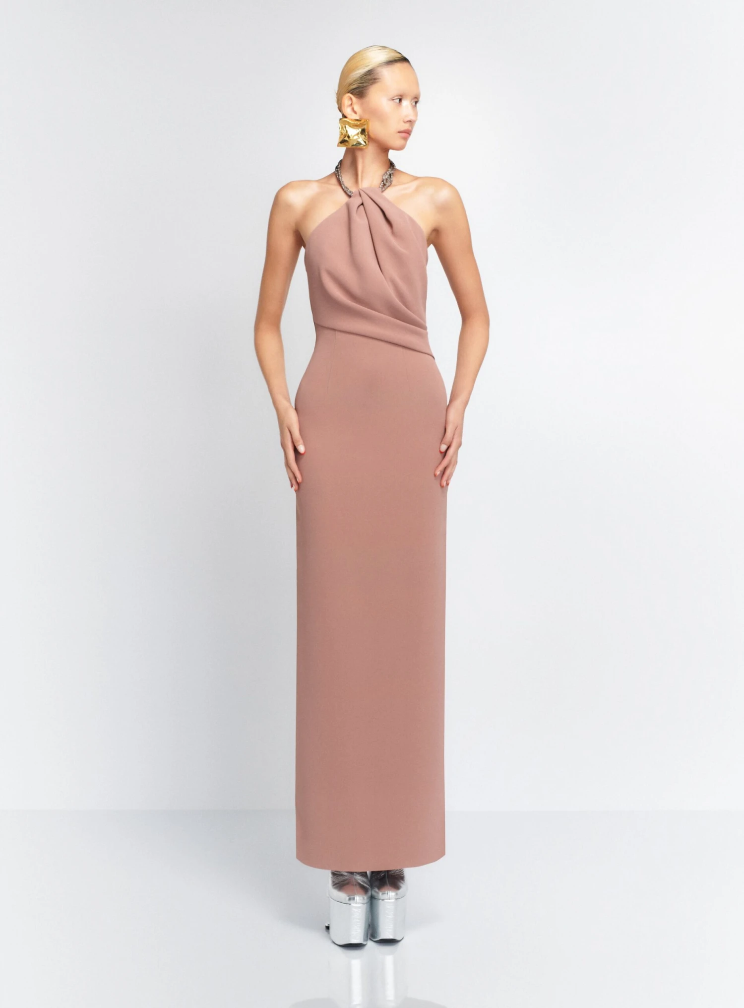 The Riva Maxi Dress In Cocoa 3 The Riva Maxi Dress In Cocoa