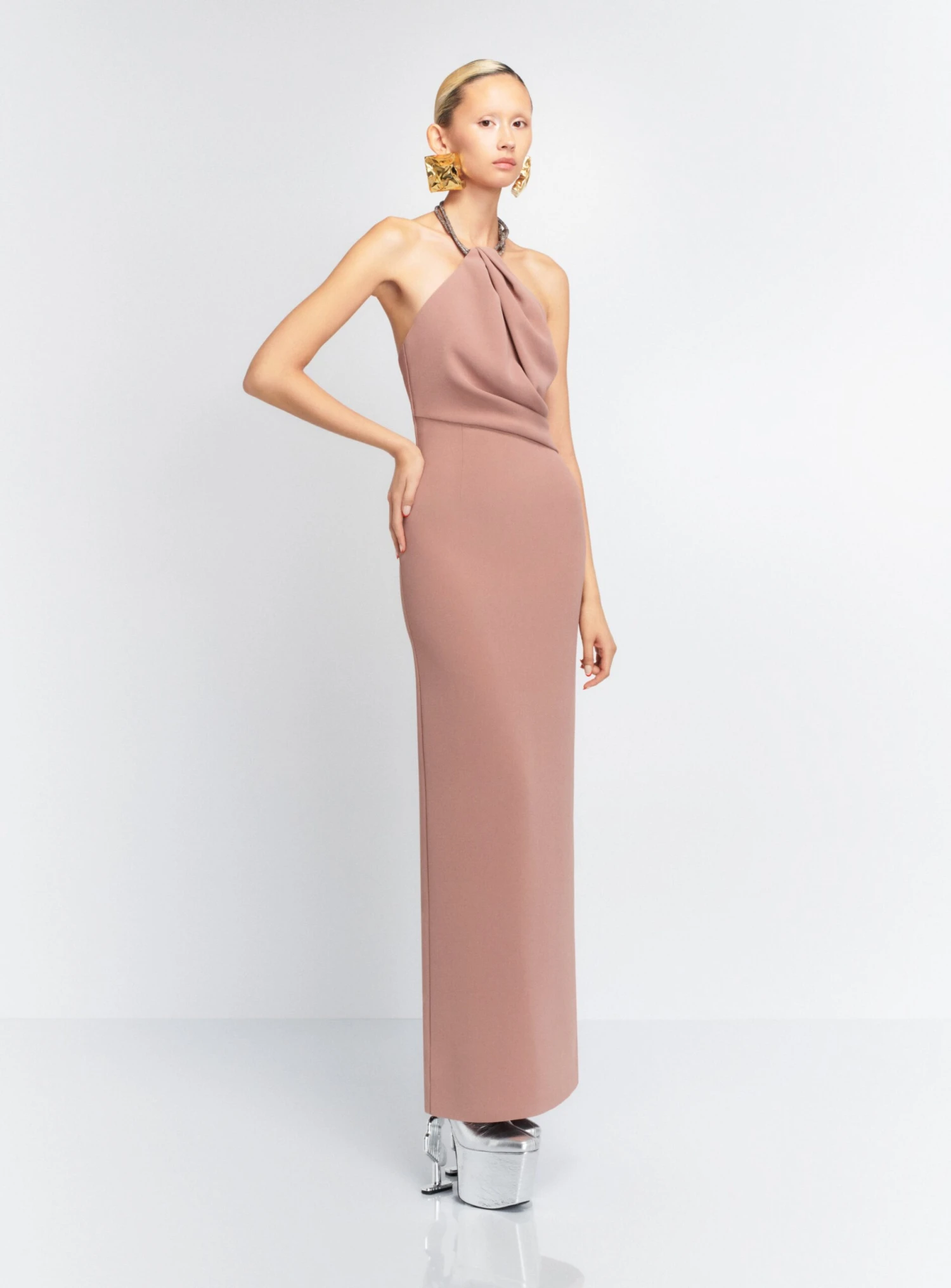 The Riva Maxi Dress In Cocoa 4 The Riva Maxi Dress In Cocoa - Image 2