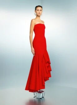 The Hani Maxi Dress In Red