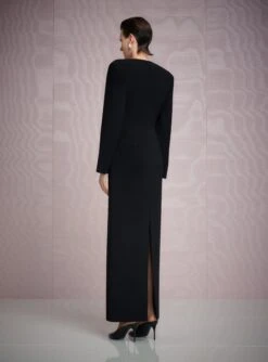 The Deacon Maxi Dress In Black -Solace Dress Shop 35 OS46038 DEACON MAXI DRESS BLACK 0134 Rework