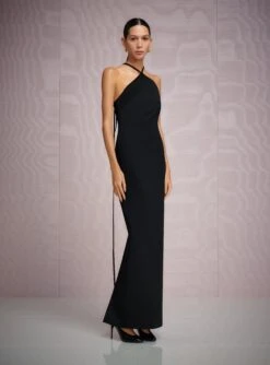 The Fern Maxi Dress In Black