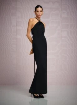The Fern Maxi Dress In Black -Solace Dress Shop 38 OS46047 FERN MAXI DRESS BLACK 0003 Rework