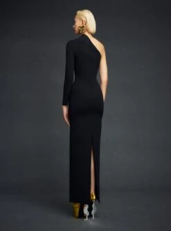 The Joana Maxi Dress In Black 7 The Joana Maxi Dress In Black -Solace Dress Shop 3 OS43024 JOANA MAXI DRESS BLACK 092 R1