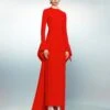 The Blake Maxi Dress In Red 2 The Blake Maxi Dress In Red -Solace Dress Shop 41 OS37002 BLAKE MAXI DRESS RED 002 R1