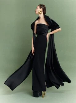 The Vera Maxi Dress In Black -Solace Dress Shop 41 OS43029 VERA MAXI DRESS BLACK 095 R1