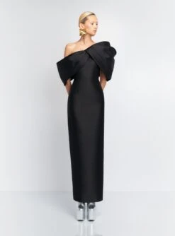 The Davina Maxi Dress In Black