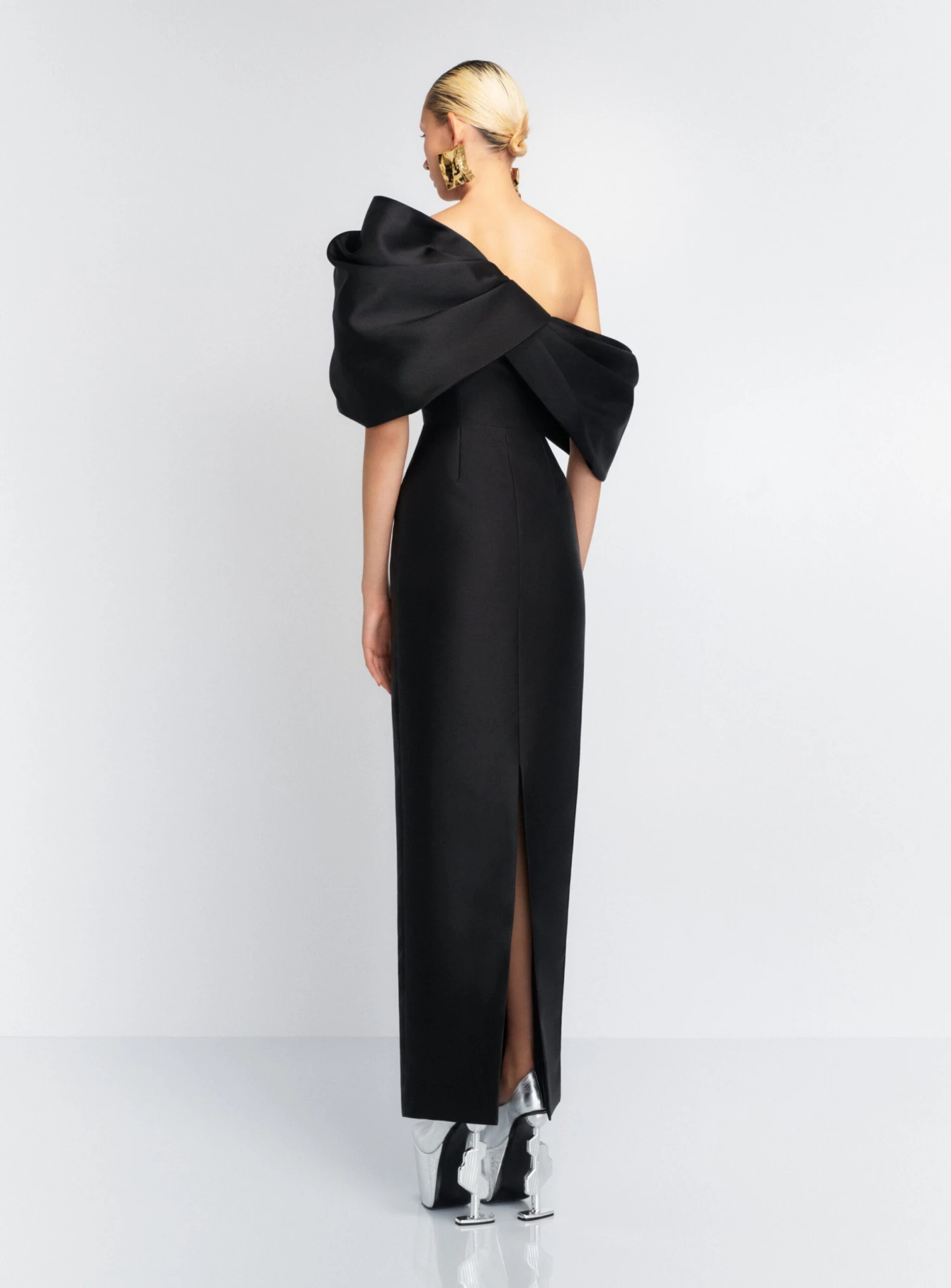 The Davina Maxi Dress In Black 4 The Davina Maxi Dress In Black - Image 2