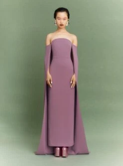 The Fia Maxi Dress In Acai