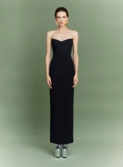 The Malla Maxi Dress In Black