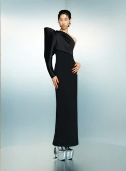 The Tally Maxi Dress In Black